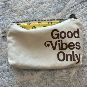 Monkey Graphic Woven Cosmetics Makeup Bag Toiletry Case